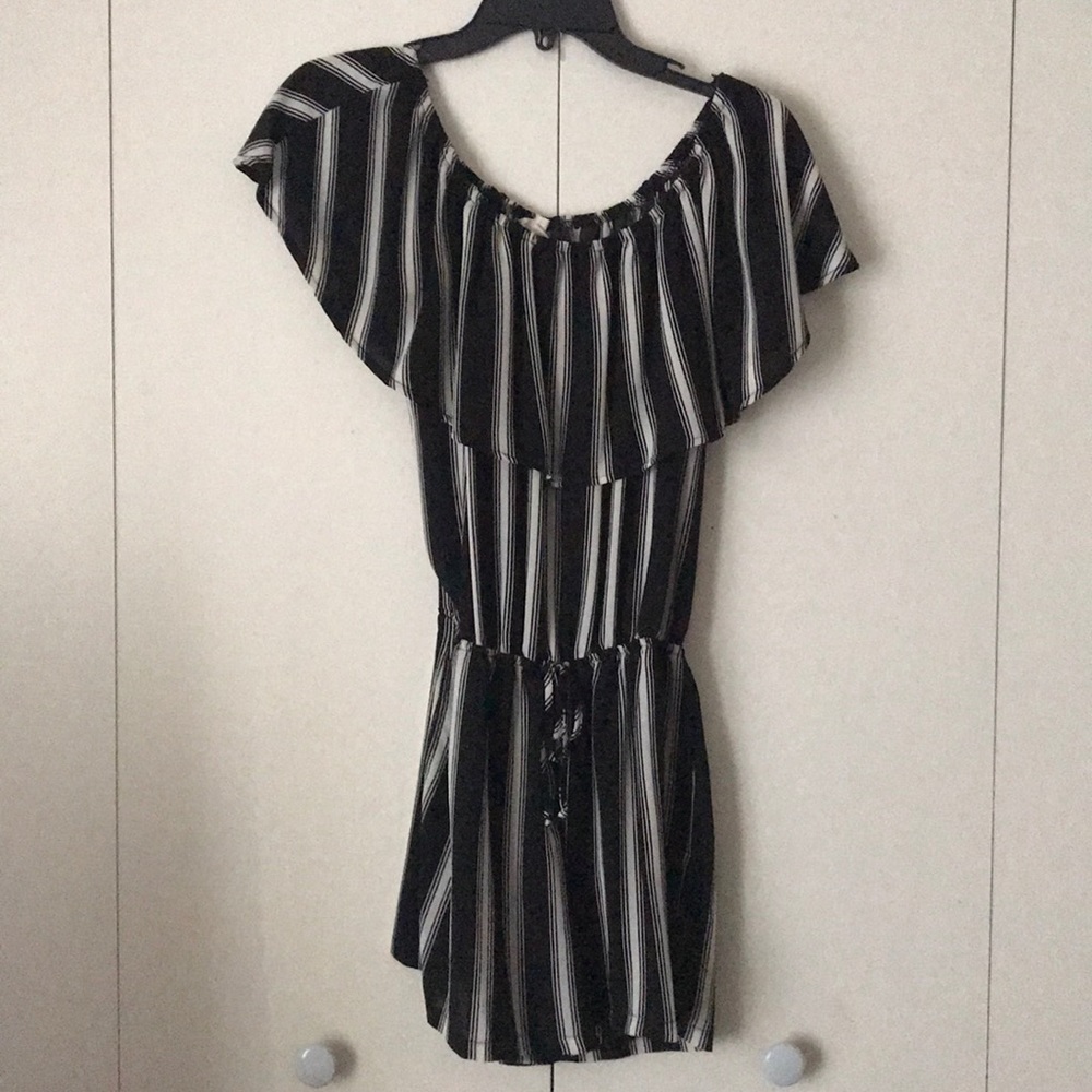 Mimi Chica Striped Romper